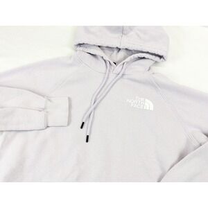 The North Face Hoodie Womens Small Lite Purple‎ Logo Tekno Pullover Stretch